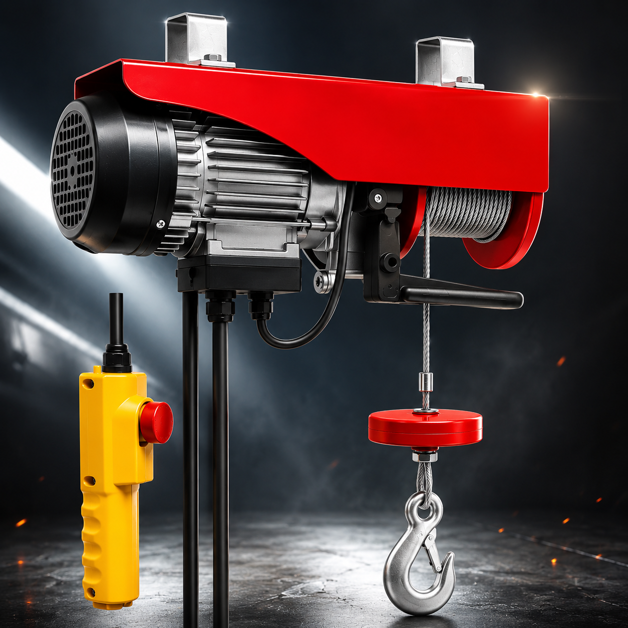 Treuil Électrique à Câble YATO YT-5905 – 1050W | 300/600 KG