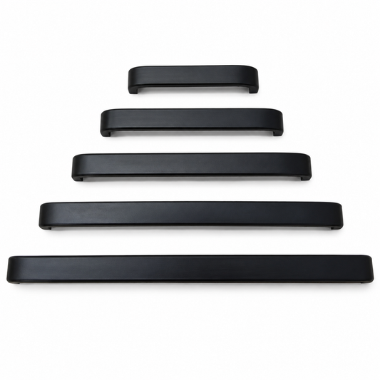 Poignée de Meuble Aluminium Noir Mat – Réf E30