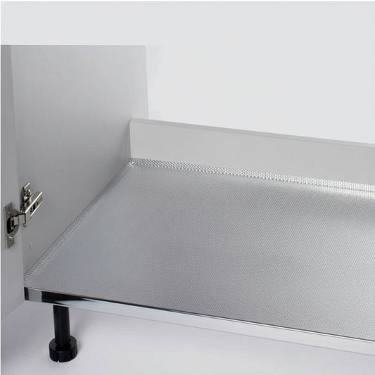 Plateau de protection Sous evier en Aluminium P600×L1163