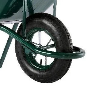 Roue de Brouette Pneumatique DN 38cm — Jante Acier Galvanisé