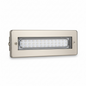 Lampe Escalier LED Encastrée Inox Blanc Chaud