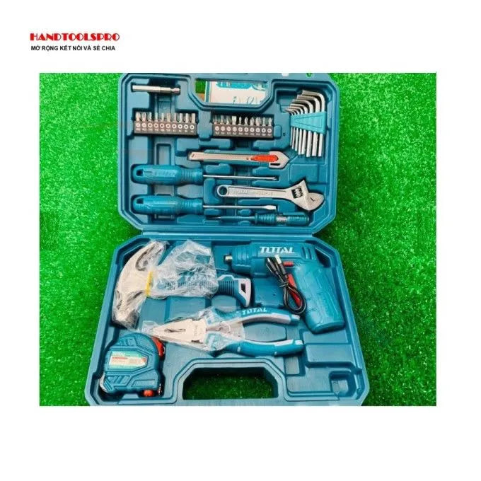Visseuse sans fil - Valise bricolage - 38 Outils - SQES