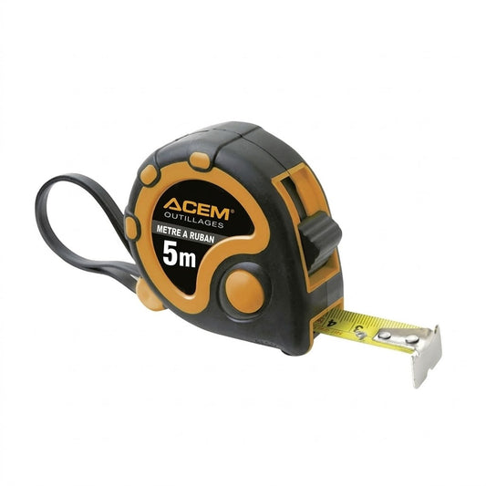 Mètre à Ruban Professionnel 5m x 19mm ACEM