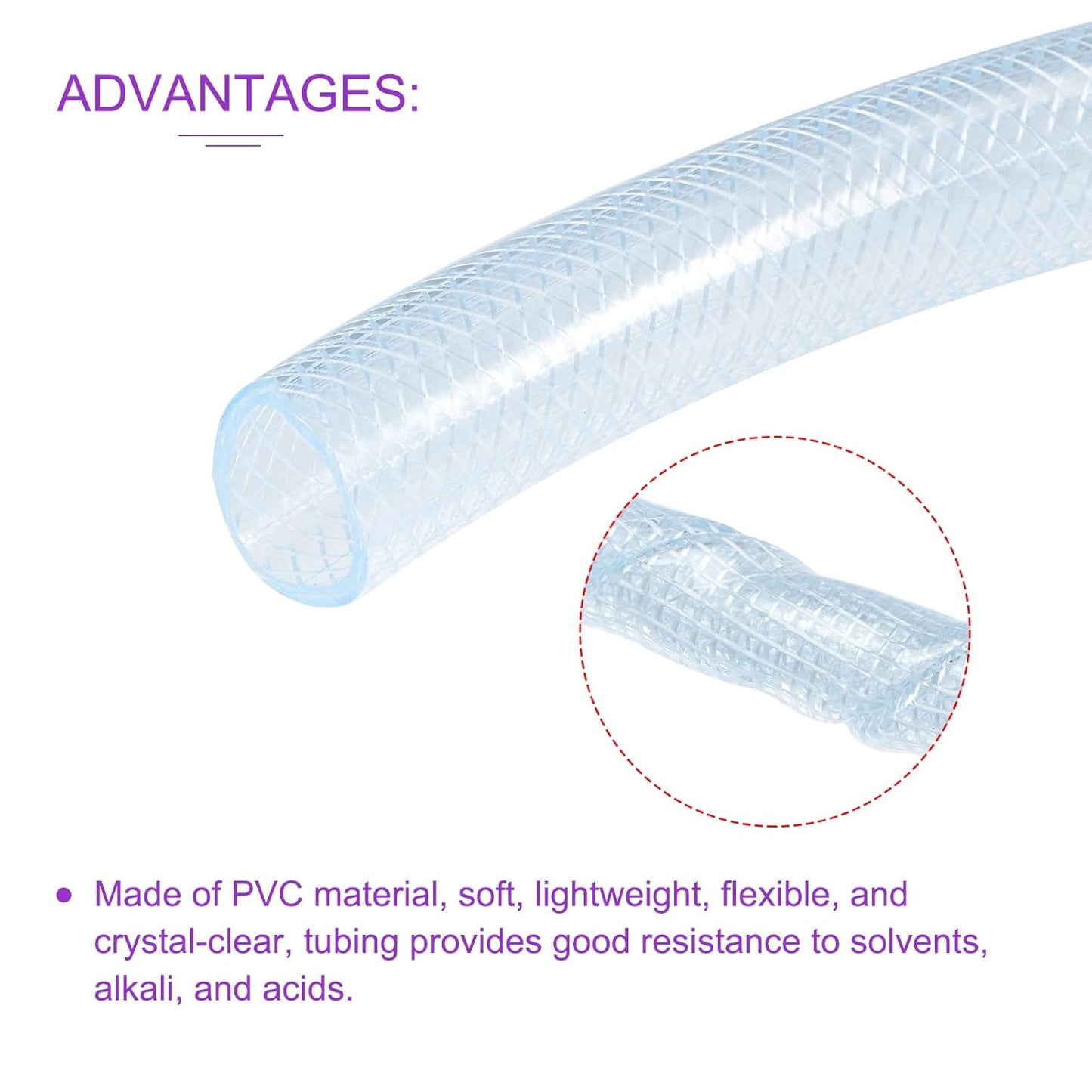 TUYAU CRISTALTEX 12 HELIFLEX 50M