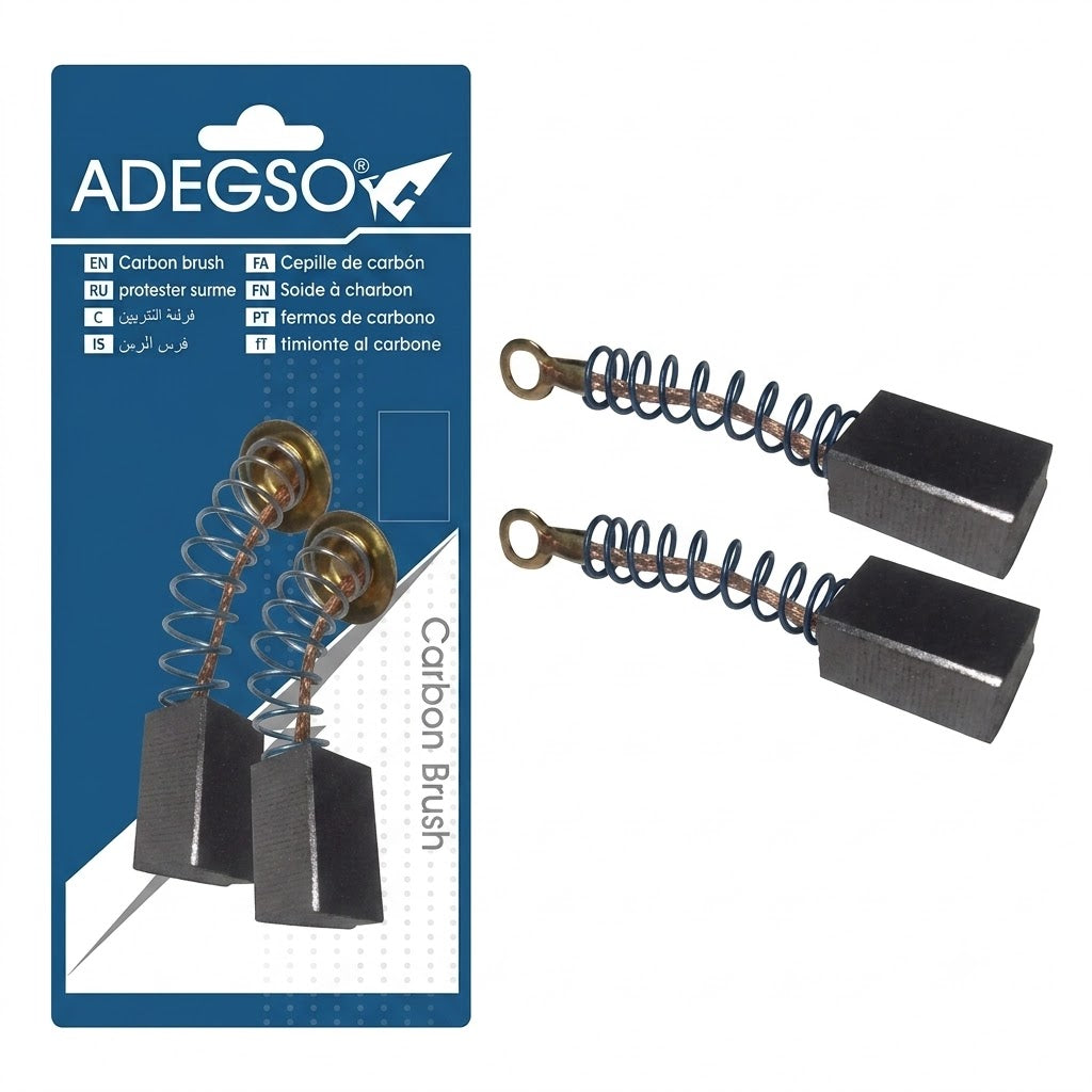 Paire de charbons pour perceuse 13 mm ADEGSO AD-50617
