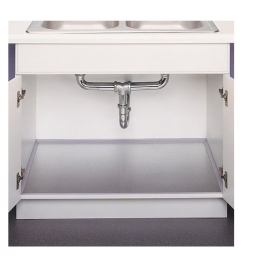 Plateau de protection Sous evier en Aluminium P600×L1163