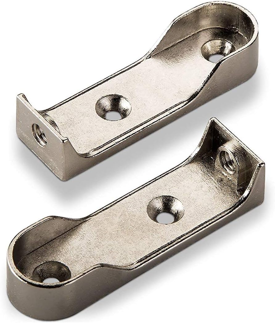 Support Tube Rideau Latéral GM Nickle RF183 (2 pièces)