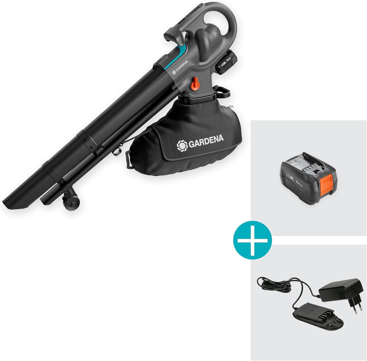 Aspirateur Souffleur Broyeur 3-en-1 PowerJet Collect 18V P4A Prêt — Réf. 14895-20