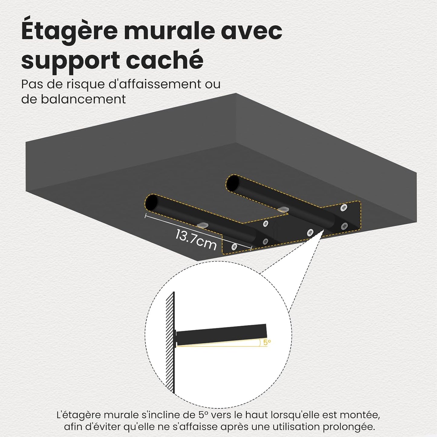 guide montage étagère murale flottante wengé 6 étapes facile – sqes menzah 8 bricolage meilleur prix en tunisie