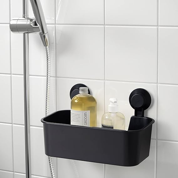 Pack 4 Accessoires Salle de Bain à Ventouse ABS EJIM – Sans Perçage