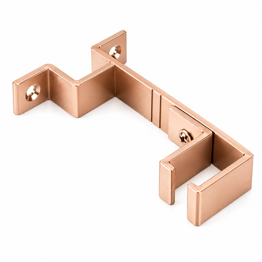 Support Plafond SIMPLE Pour Rail à Rideaux Aluminium – Lot 2 pcs 