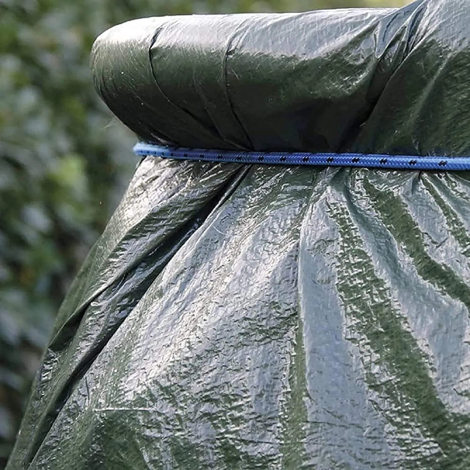 Lot de 2 Toiles à œillets Bicolore Dimensions 2.80 x 4.80 m, bâche de protection - SQES