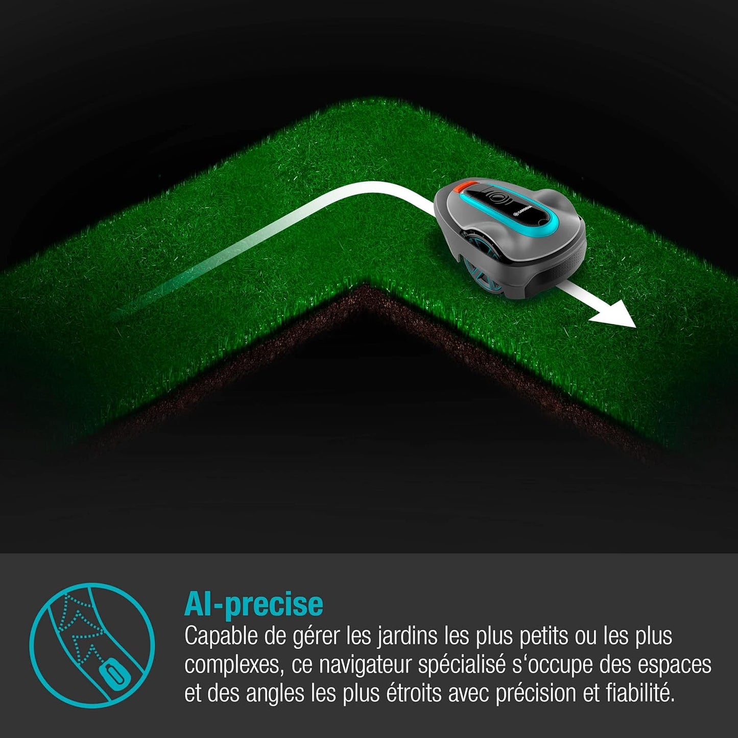 Tondeuse Robot SILENO Minimo 250 M² GARDENA — Réf. 15201-22