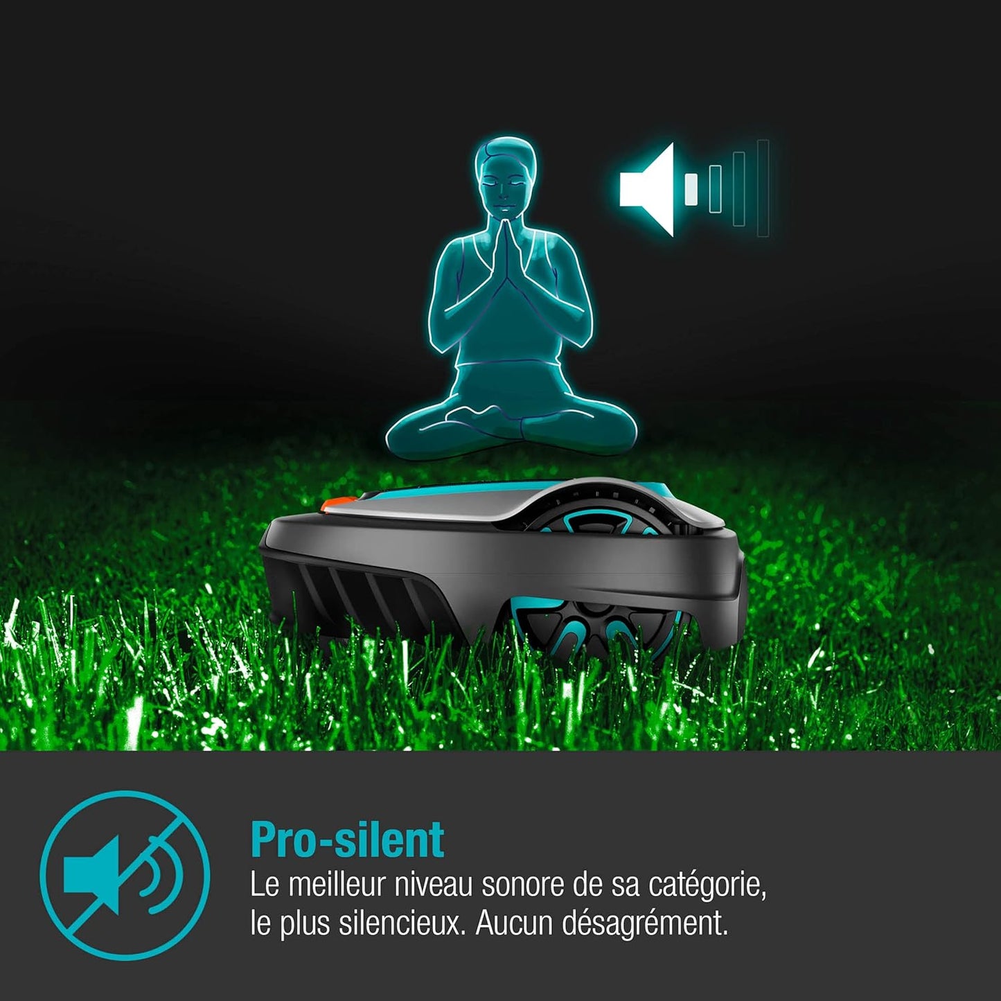 Tondeuse Robot SILENO Minimo 250 M² GARDENA — Réf. 15201-22