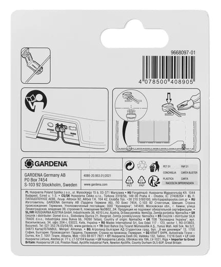 Connecteurs / Raccords de Câble GARDENA Robot Tondeuse — Réf. 4089-20