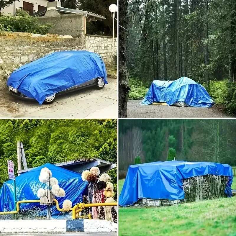 Bâche de protection Multiusages PVC BLEU 2x3m WADFOW