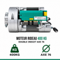 Moteur Rideau Métallique 400 kg Double Induit Axe 76
