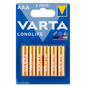 VARTA Pile Longlife Extra AAA LR03 PACK 4+2