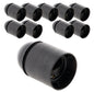 Douille Lisse E27 Noire - Support Ampoule Standard