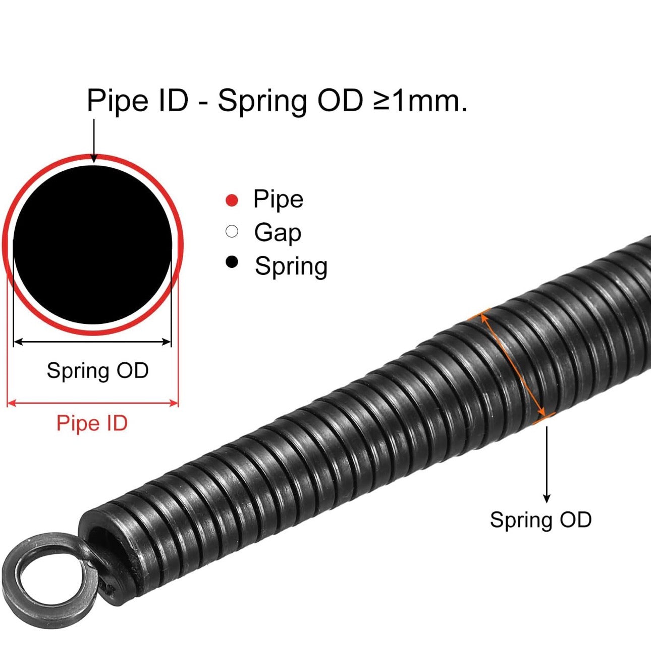 Ressort Intérieur Cintrage Tube Multicouche D16