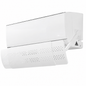 Déflecteur d’air pour climatiseur mural extensible et orientable 180°, protège contre le souffle direct de la climatisation, installation facile, couleur blanche.