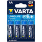 VARTA Pile Longlife Power AA LR6 PACK 4 High Energie