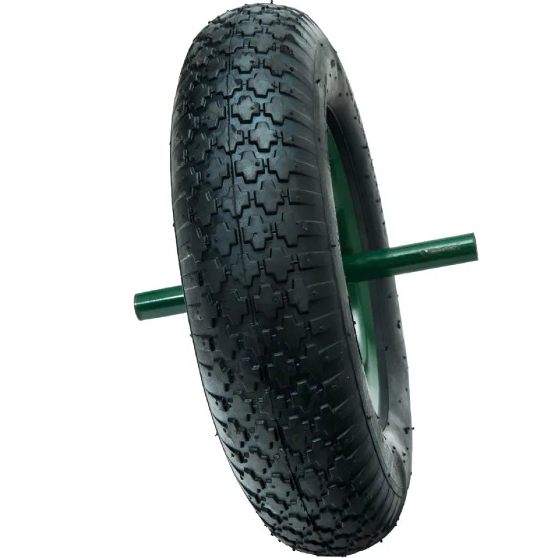 Roue de Brouette Pneumatique DN 38cm — Jante Acier Galvanisé