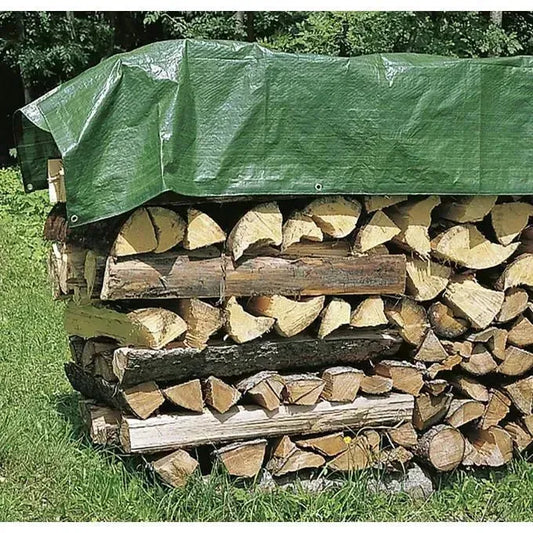 Bache Protection Imperméable Œillets 4MX6M VERT