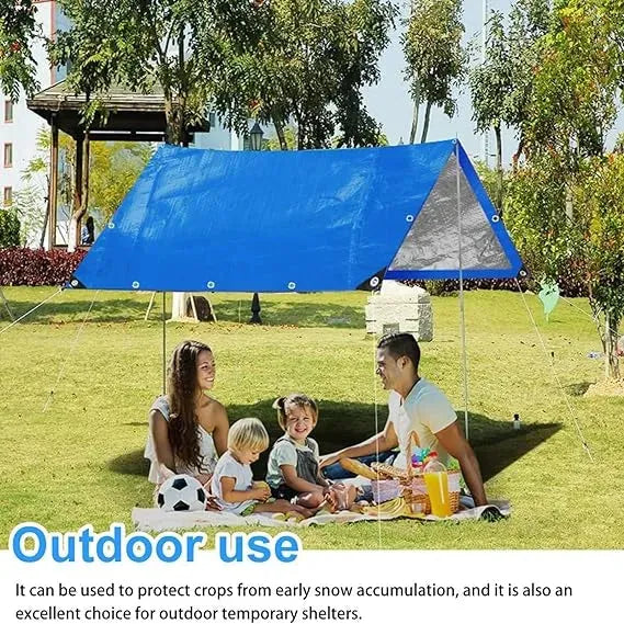 Bâche de protection Multiusages PVC BLEU 2x3m WADFOW