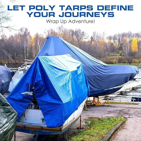 Bâche de protection Multiusages PVC BLEU 2x3m WADFOW