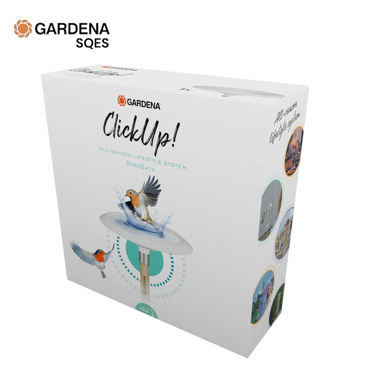 Bain d'Oiseaux ClickUp GARDENA — Réf. 11420-20
