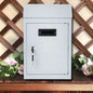 Boîte aux lettres - Boite postal métallique - Blanc - SQES