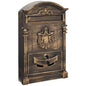 Boîte aux Lettres en Aluminium - Antique - Boite postal - Rustique - Inoxydable - SQES