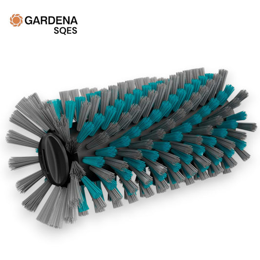 Brosse rouleau poils souples AquaBrush GARDENA 14848-20. Sans rayures, eau intégrée, voiture mobilier surfaces délicates. Livraison Tunisie — SQES.