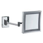 Miroir carré de Maquillage Mural LED Tactile Grossissant