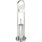 Combiné WC - Porte Papier Toilette avec Brosse - INOX - SQES