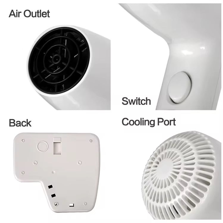 Honeyson sèche cheveux mural 1200w
