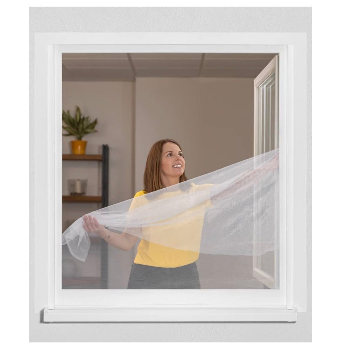 Moustiquaire blanc 1,40m x 1,50m