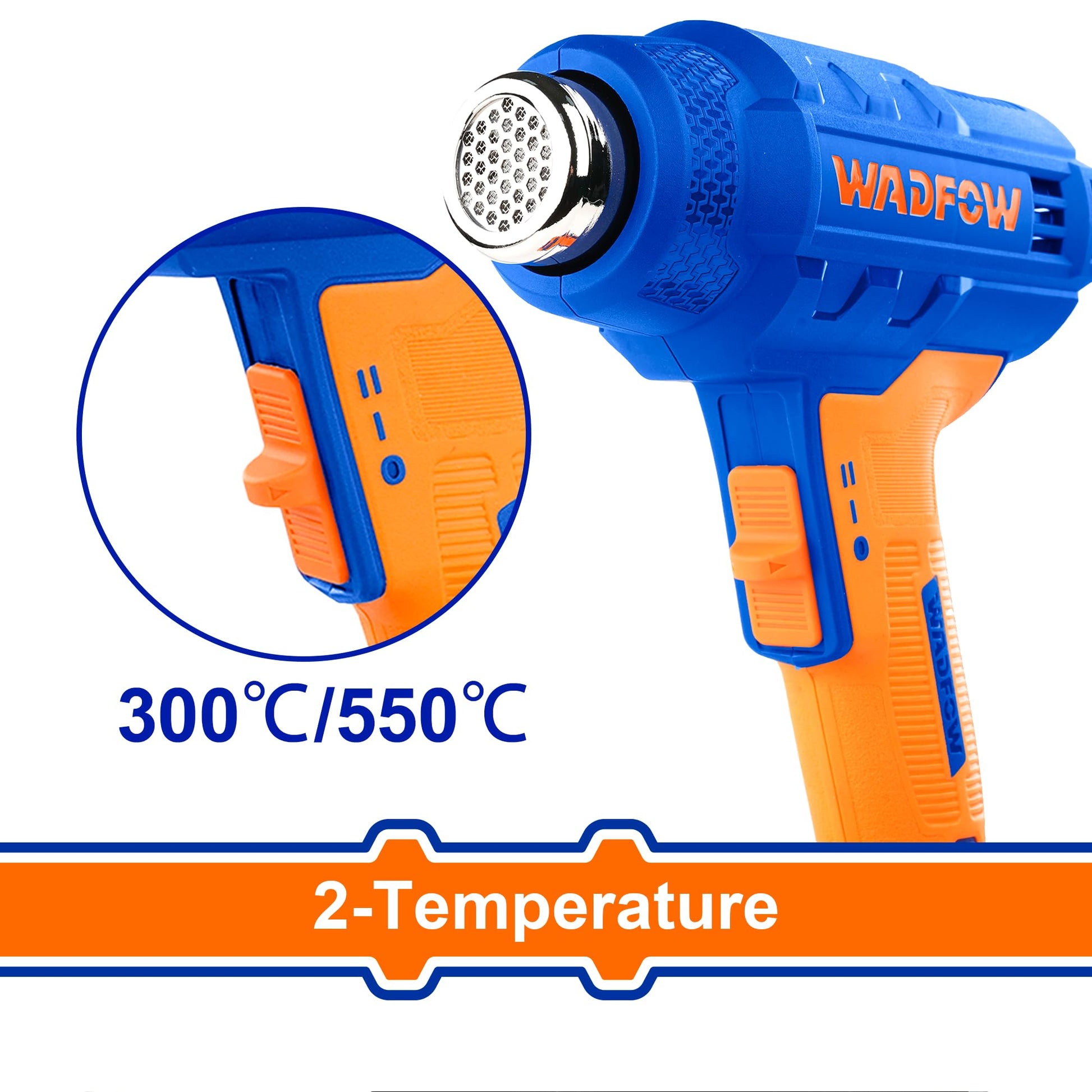 Decapeur Pistolet Thermique Sans Fil – 20V – Réglable 300/550°C - SQES