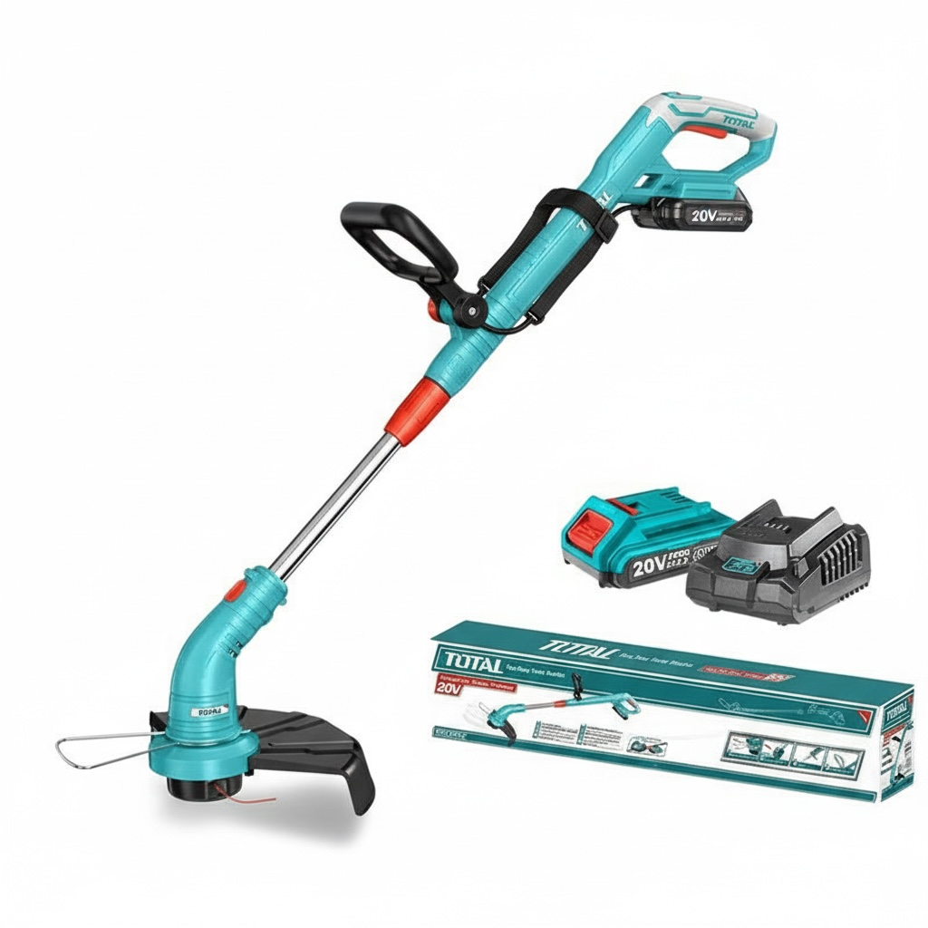 Débroussailleuse Sans Fil TOTAL TGTLI20301 20V – Coupe 300mm | 8200 tr/min | Batterie + Chargeur