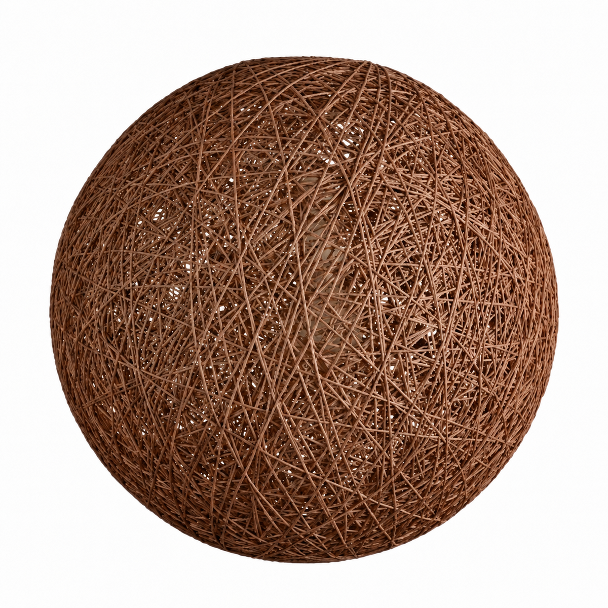 Lot 2+1 Globes pour Lustre en Rotin Naturel – Ø22, Ø28 ou Ø38 cm