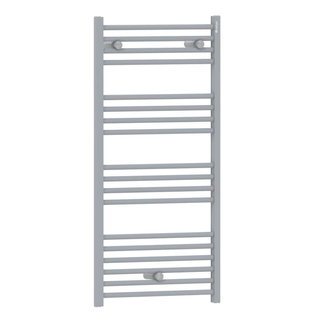 Sèche Serviette Aluminium ELOKSAL - 73 cm - Couleur Chrome