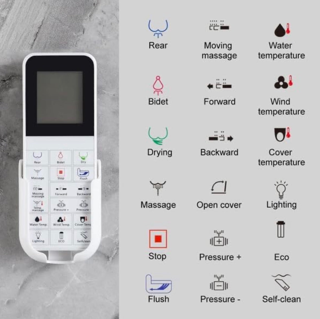 Toilette Japonaise Intelligente cuvette Intégré Tankless – Homary