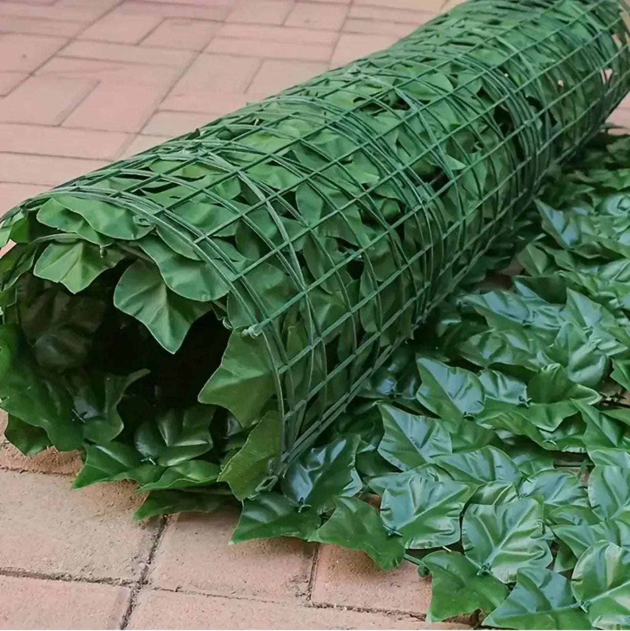Clôture jardin, Brise vue végétal, Haie artificielle, vert 1mx3m - SQES