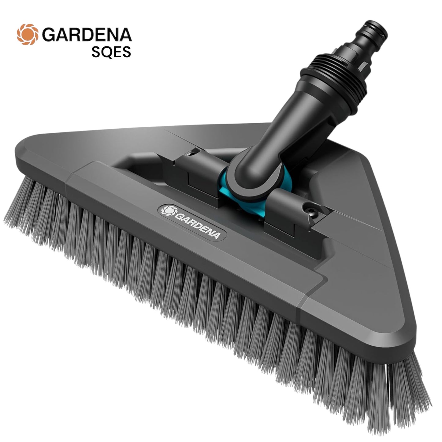 Brosse à Manche Souple Flex CleanSystem GARDENA — Réf. 18812-20