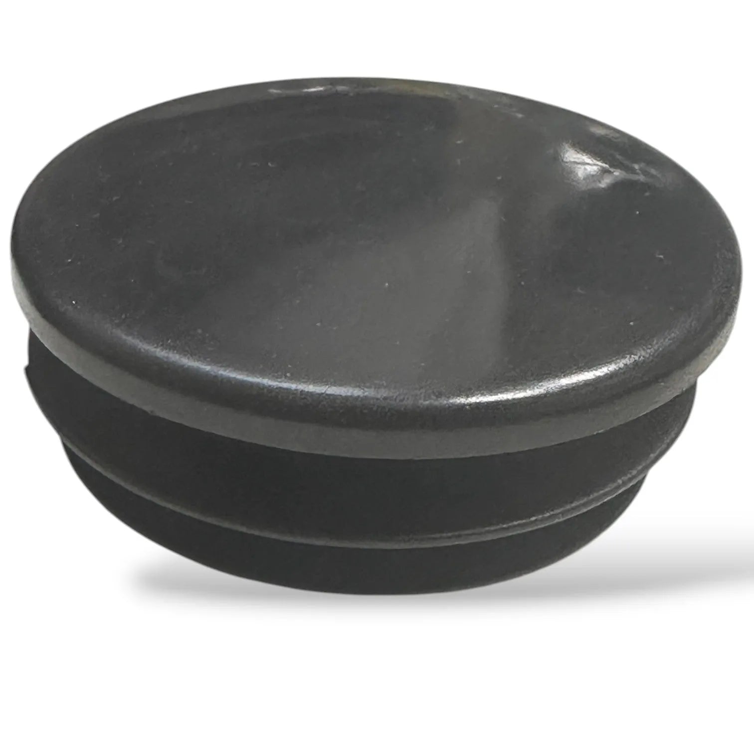 Embout pour tube Rond - 10 bouchons 60mm NOIR - SQES