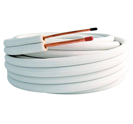 Kit liaison frigorifique 5m climatiseur 9000 BTU tube cuivre pré-isolé 1/4 3/8 SQES Ariana Menzah 8 Tunisie