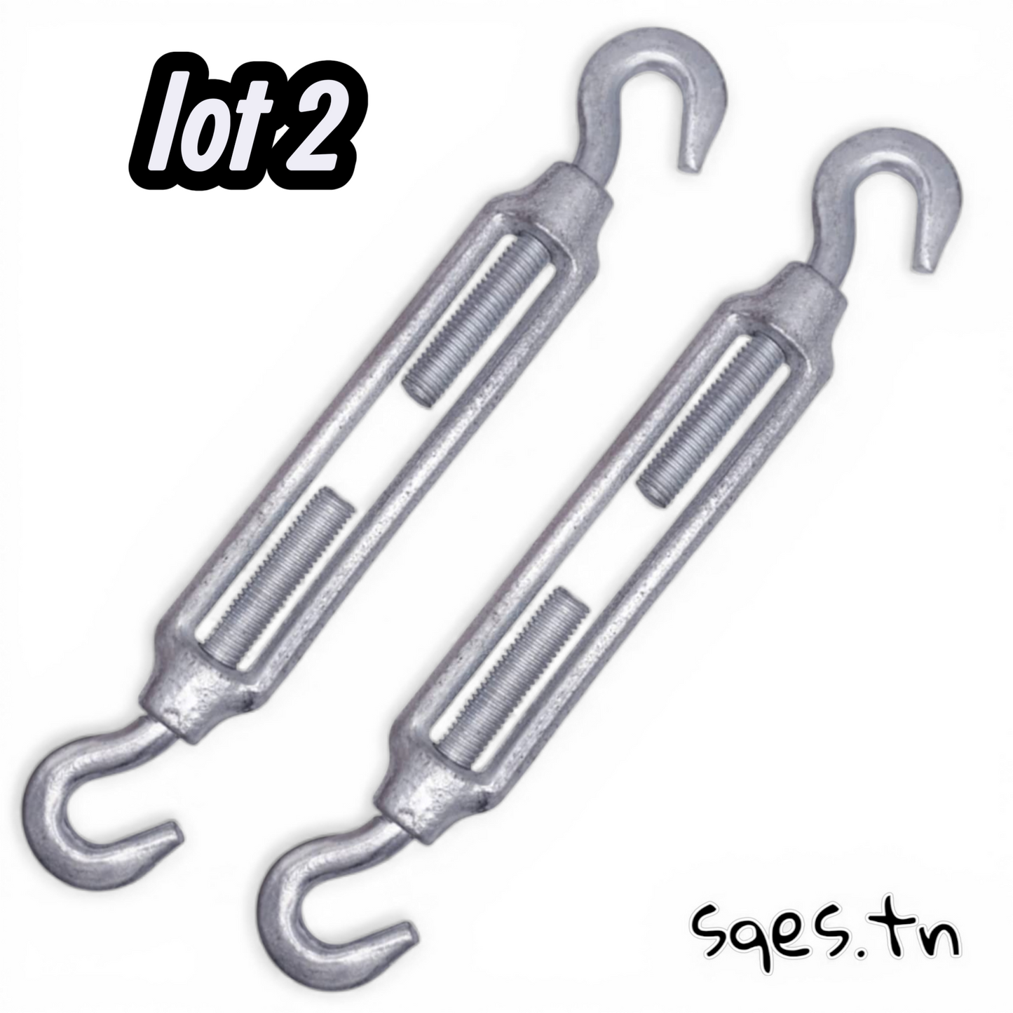 Tendeurs de Fil Galvanisé (Lot de 2 pièces)