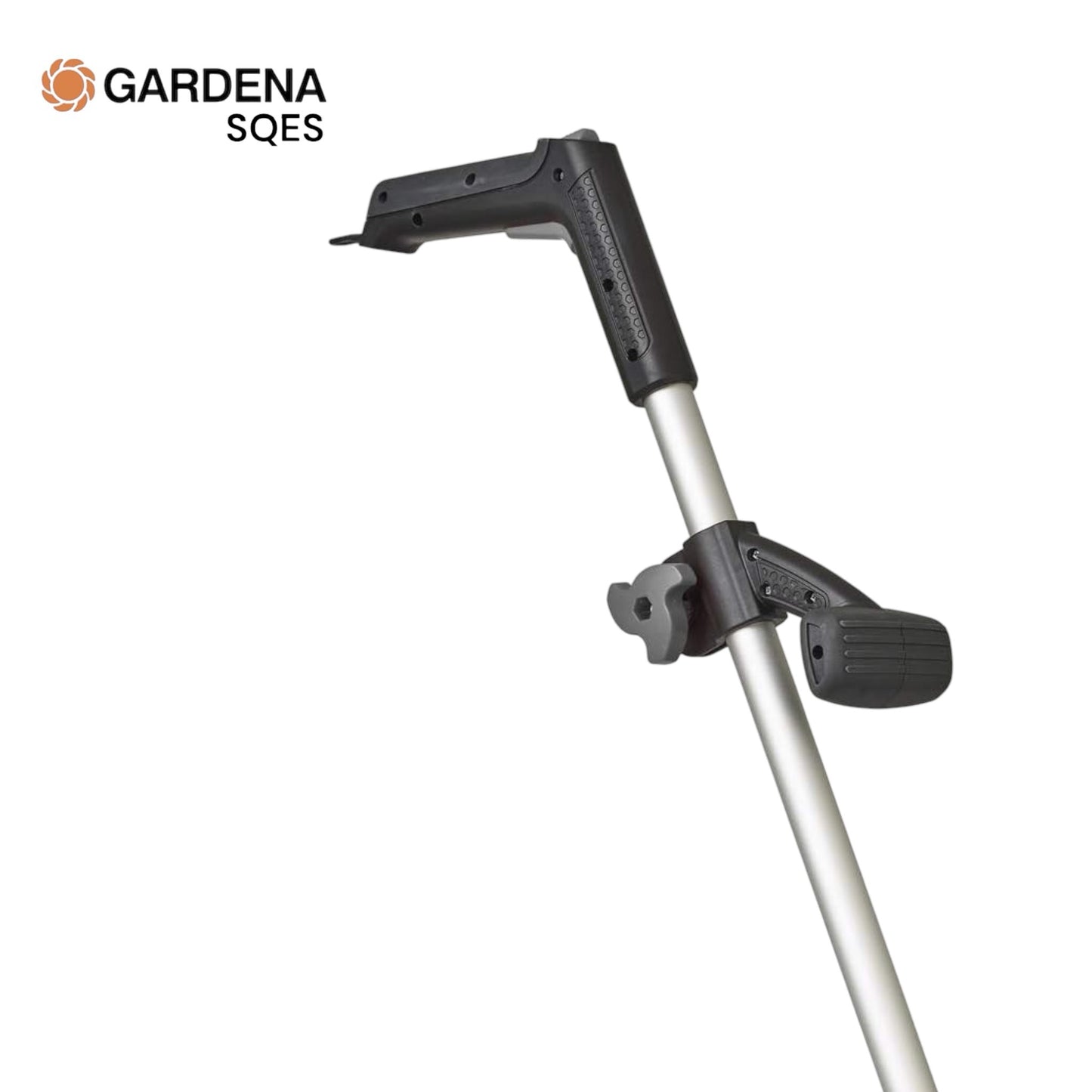 Manche Télescopique + Roues pour Cisaille à Gazon Batterie GARDENA — Réf. 09859-20