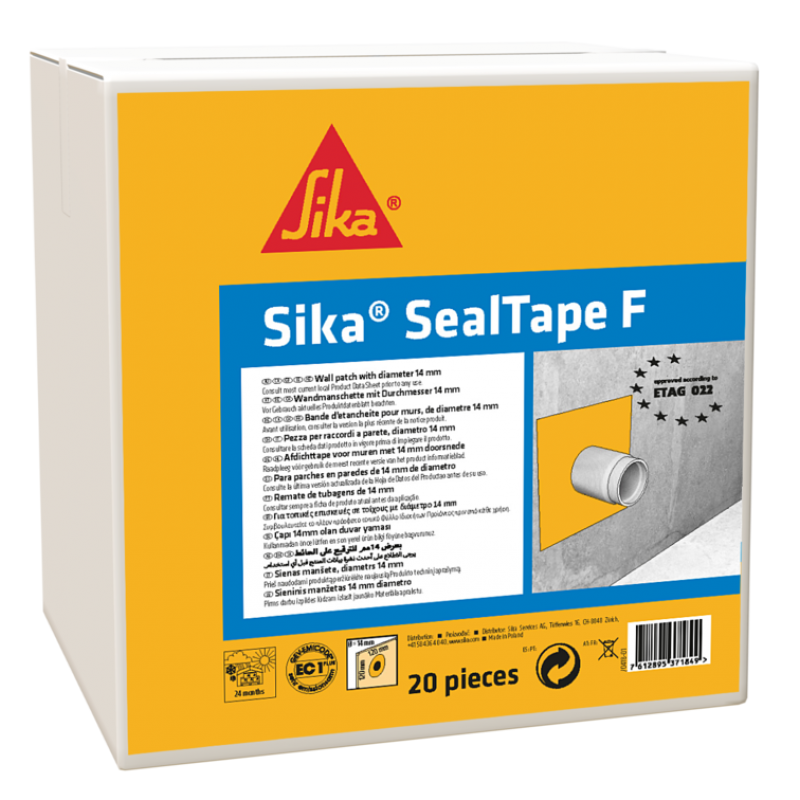 Sika® SealTape F — Bande d'Étanchéité Pontage Fissures TPE Rouleau 25m – SIKA